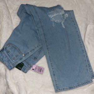 NEW High Rise Baggy  Jeans NWT